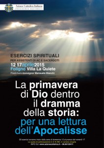 Corso nazionale di Esercizi Spirituali - dal 12 al 17 Aprile - Foligno @ Foligno | Foligno | Umbria | Italia